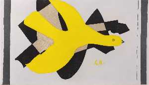Georges Braque - The bird and its shadow