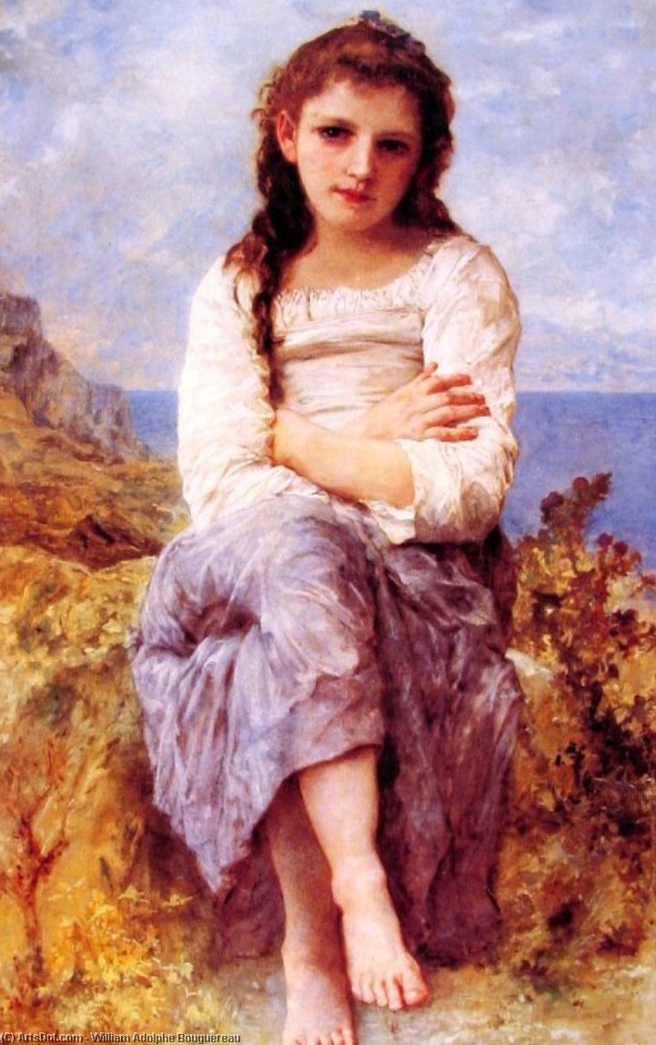 Wikioo.org - The Encyclopedia of Fine Arts - Painting, Artwork by William Adolphe Bouguereau - Far Niente