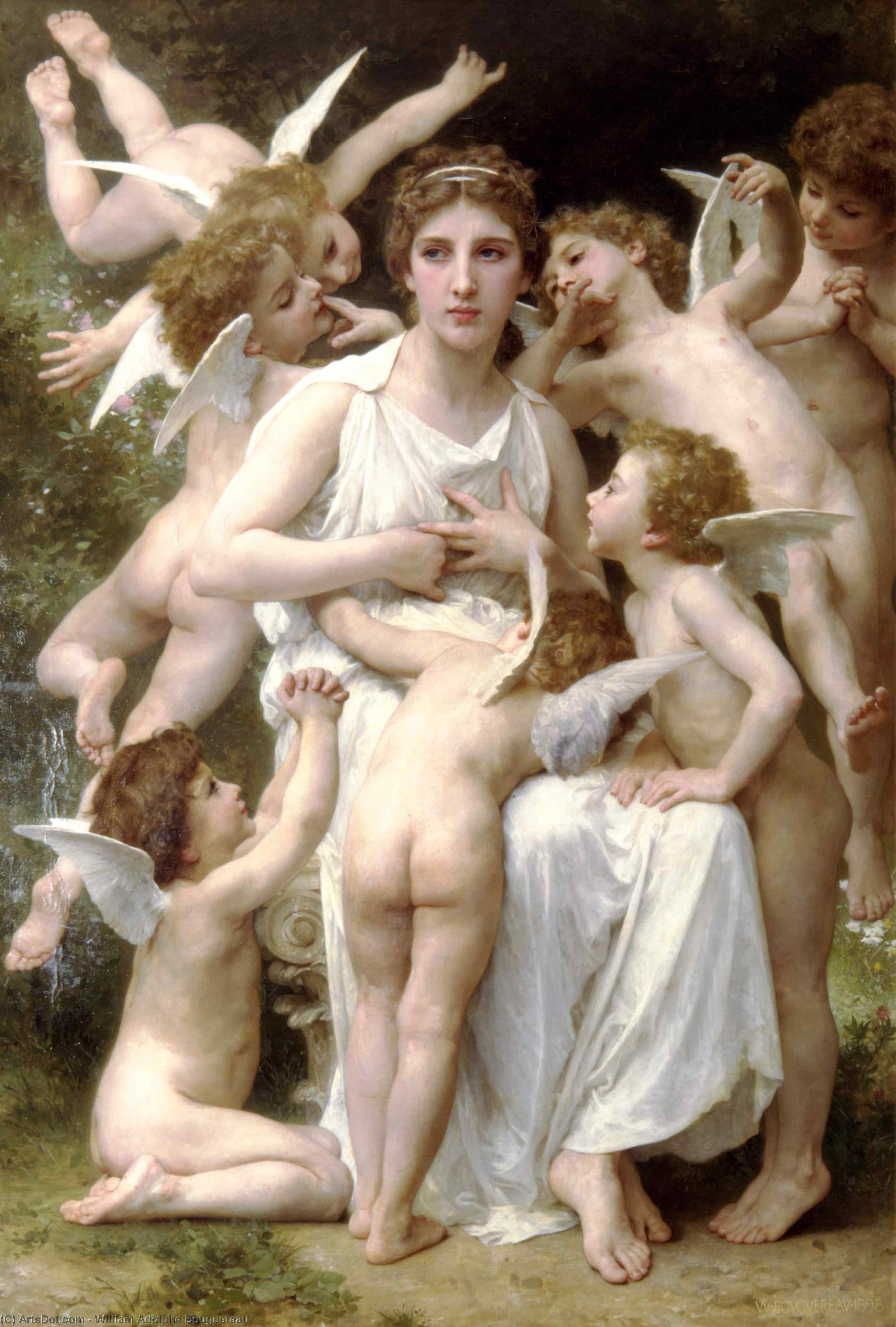 Wikioo.org - Die Enzyklopädie bildender Kunst - Malerei, Kunstwerk von William Adolphe Bouguereau - Lassaut