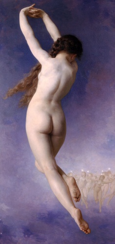 Wikioo.org - The Encyclopedia of Fine Arts - Painting, Artwork by William Adolphe Bouguereau - LEtoile lost