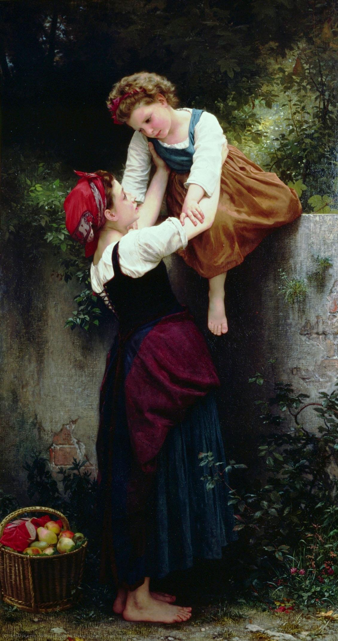 Wikioo.org - The Encyclopedia of Fine Arts - Painting, Artwork by William Adolphe Bouguereau - Small marauding