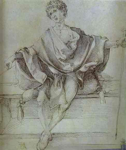 WikiOO.org - Encyclopedia of Fine Arts - Lukisan, Artwork Albrecht Durer - Allegory of Justice