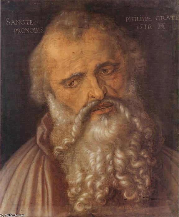 WikiOO.org - Encyclopedia of Fine Arts - Maleri, Artwork Albrecht Durer - Apostle Philip