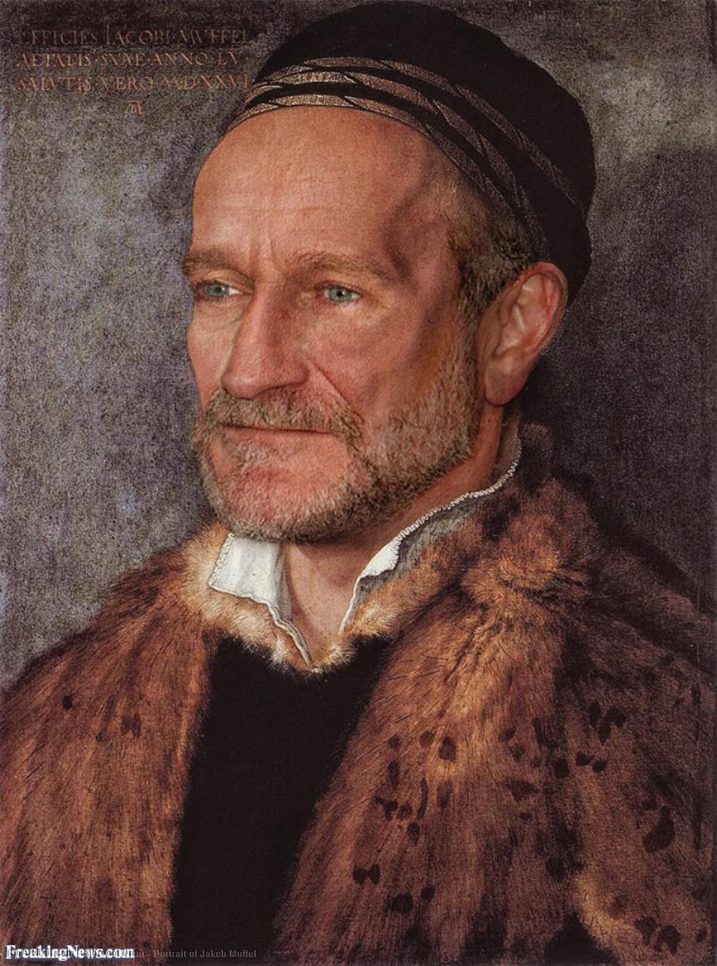 Wikioo.org - The Encyclopedia of Fine Arts - Painting, Artwork by Albrecht Durer - Portrait of Jakob Muffel