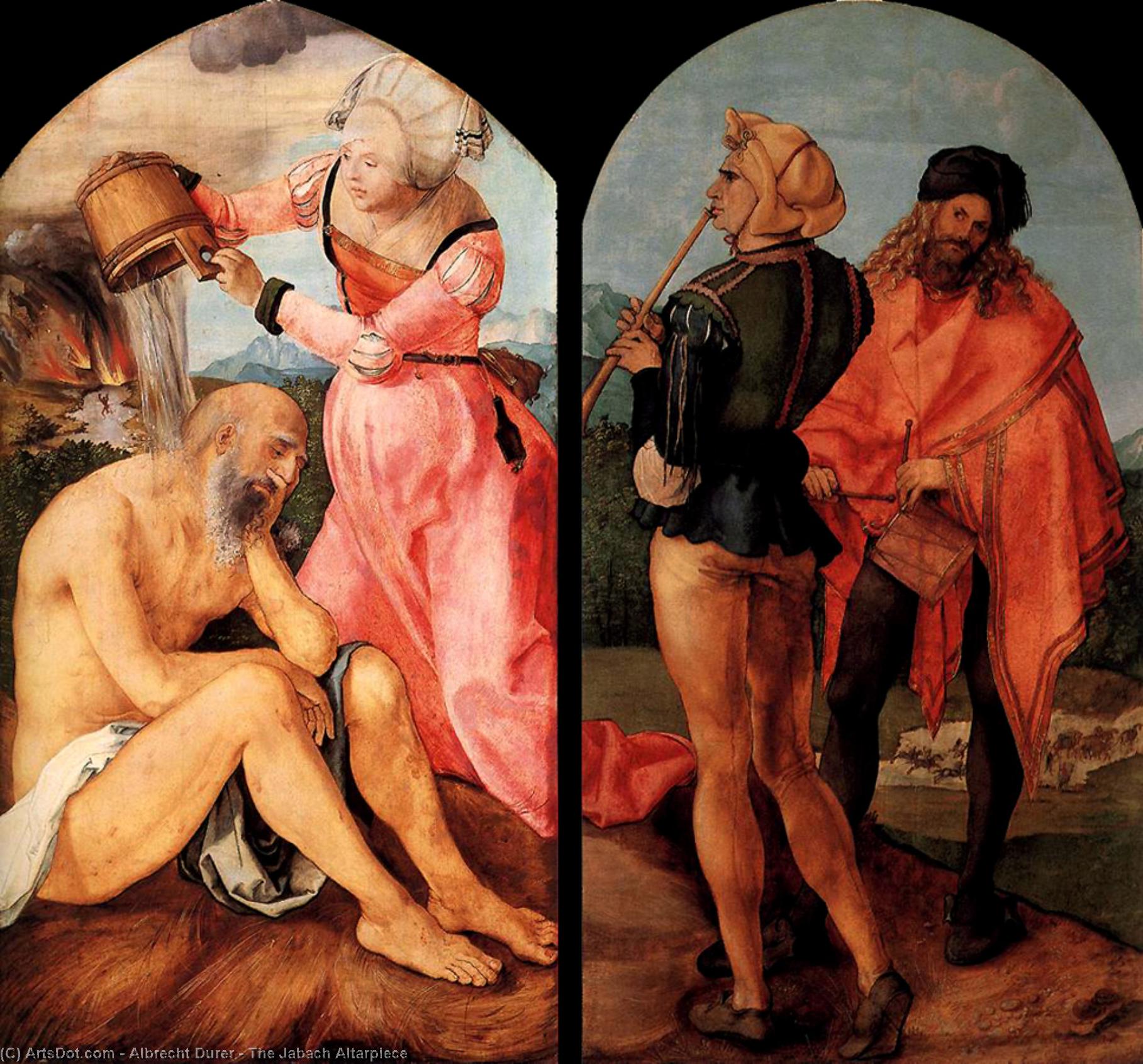 WikiOO.org - Енциклопедия за изящни изкуства - Живопис, Произведения на изкуството Albrecht Durer - The Jabach Altarpiece