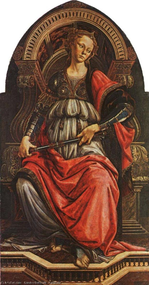 Wikioo.org – La Enciclopedia de las Bellas Artes - Pintura, Obras de arte de Sandro Botticelli - Fortaleza