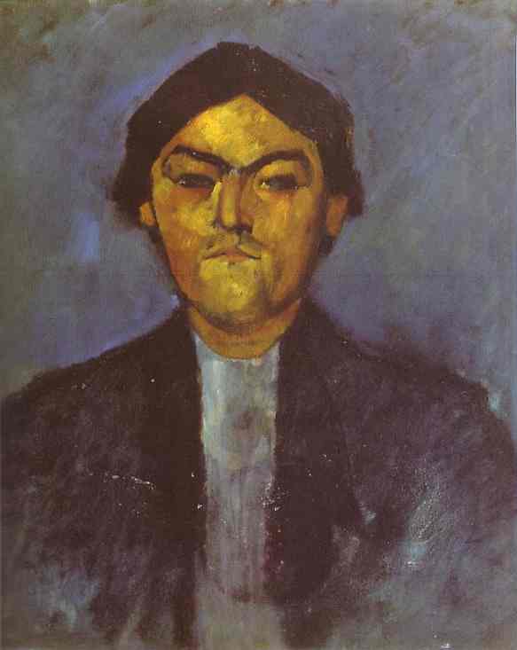 Wikioo.org - Die Enzyklopädie bildender Kunst - Malerei, Kunstwerk von Amedeo Modigliani - Porträt von Pedro