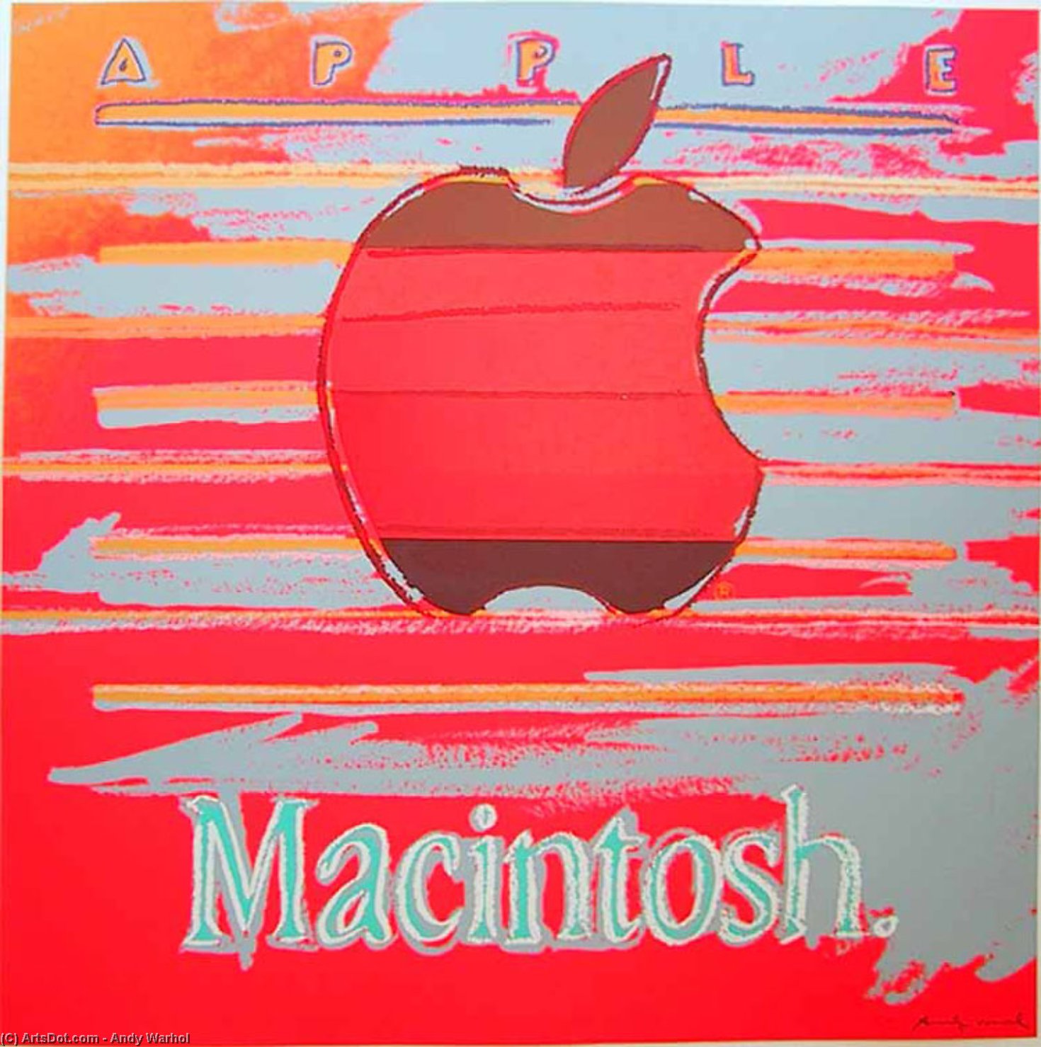 WikiOO.org - Enciklopedija dailės - Tapyba, meno kuriniai Andy Warhol - Apple Tp