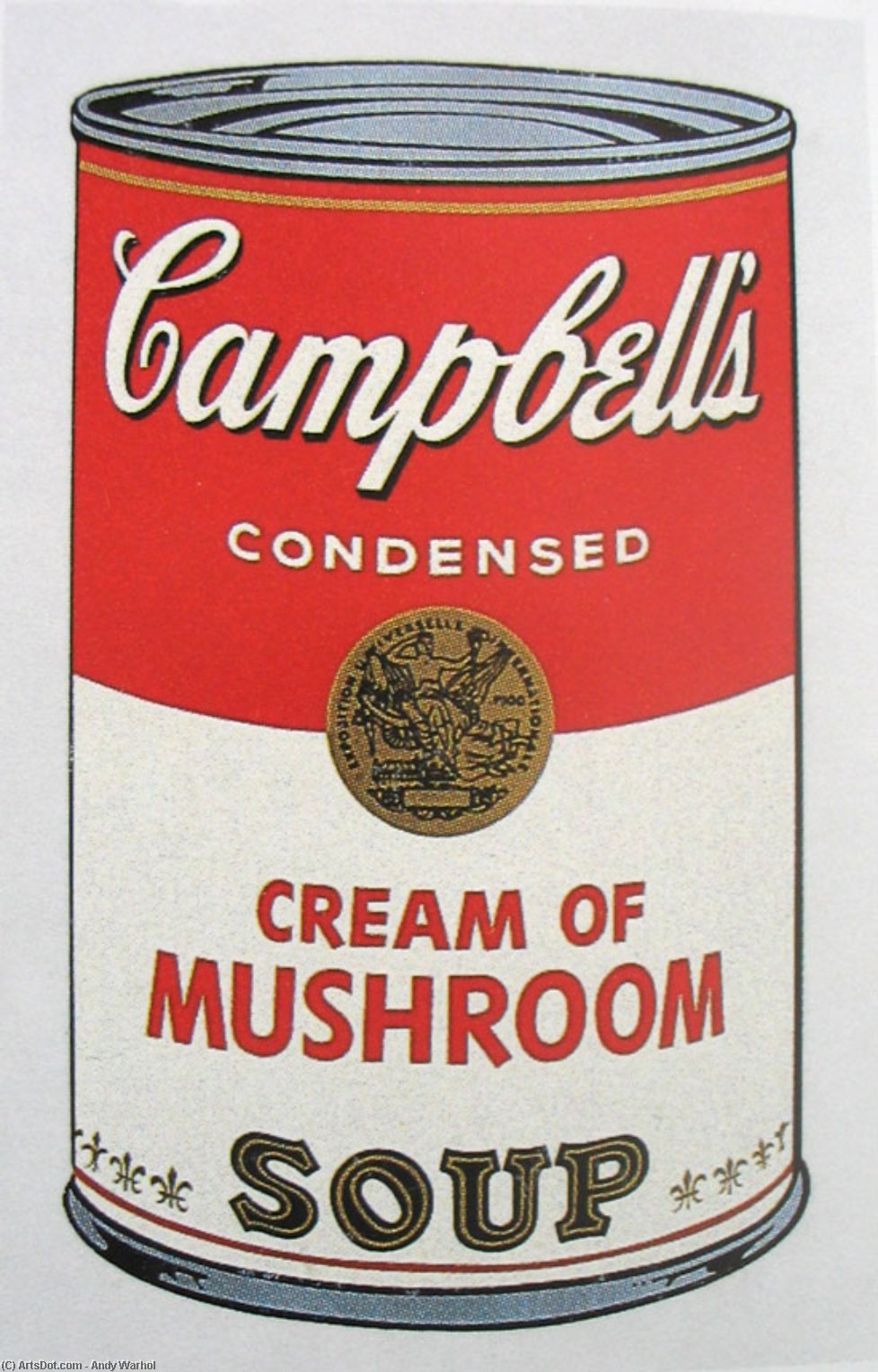 Wikoo.org - موسوعة الفنون الجميلة - اللوحة، العمل الفني Andy Warhol - Campbell'S Soup Can (onion)
