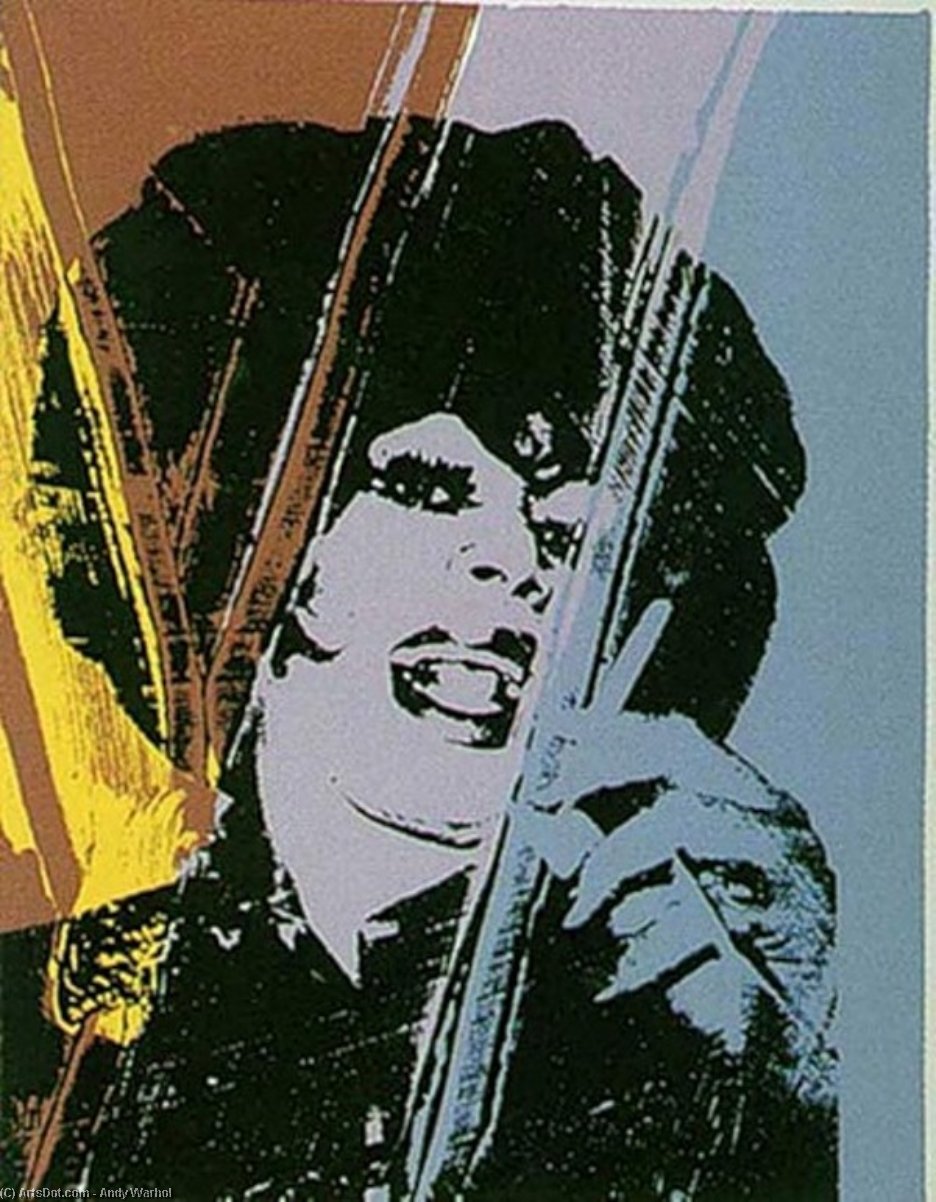 WikiOO.org – 美術百科全書 - 繪畫，作品 Andy Warhol - 扮装皇后