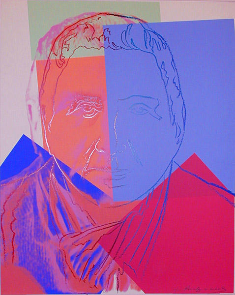Wikioo.org - The Encyclopedia of Fine Arts - Painting, Artwork by Andy Warhol - Gertrude Stein