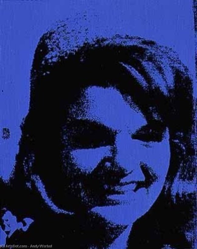 Wikioo.org – La Enciclopedia de las Bellas Artes - Pintura, Obras de arte de Andy Warhol - Jackie