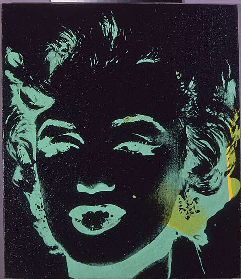 Wikioo.org - The Encyclopedia of Fine Arts - Painting, Artwork by Andy Warhol - Marilyn Reversal