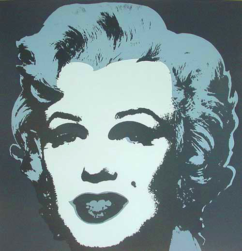 Wikioo.org – La Enciclopedia de las Bellas Artes - Pintura, Obras de arte de Andy Warhol - Marylin Pintura
