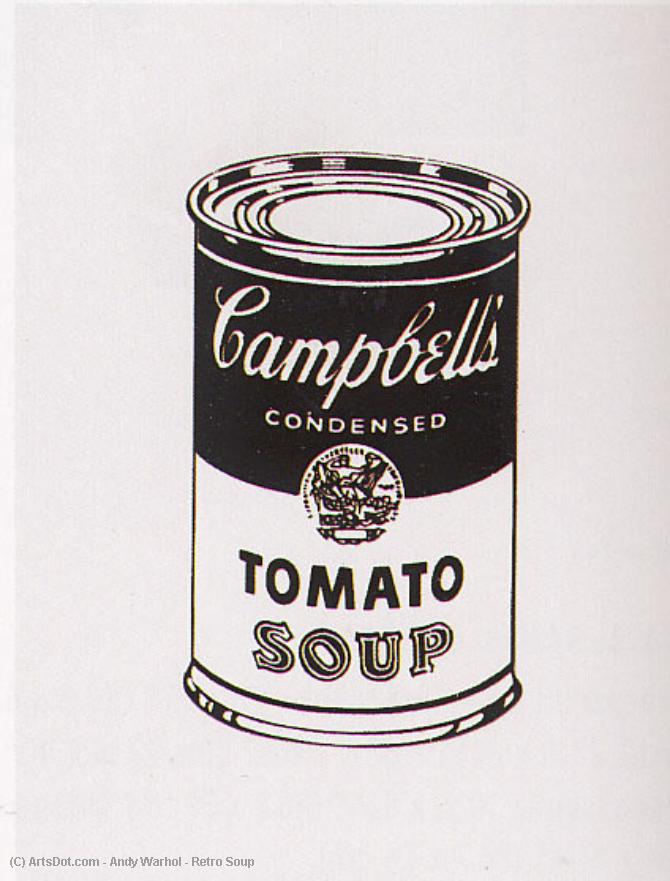 WikiOO.org - Enciclopedia of Fine Arts - Pictura, lucrări de artă Andy Warhol - Retro Soup