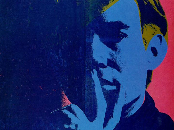 WikiOO.org - Энциклопедия изобразительного искусства - Живопись, Картины  Andy Warhol - Автопортрет