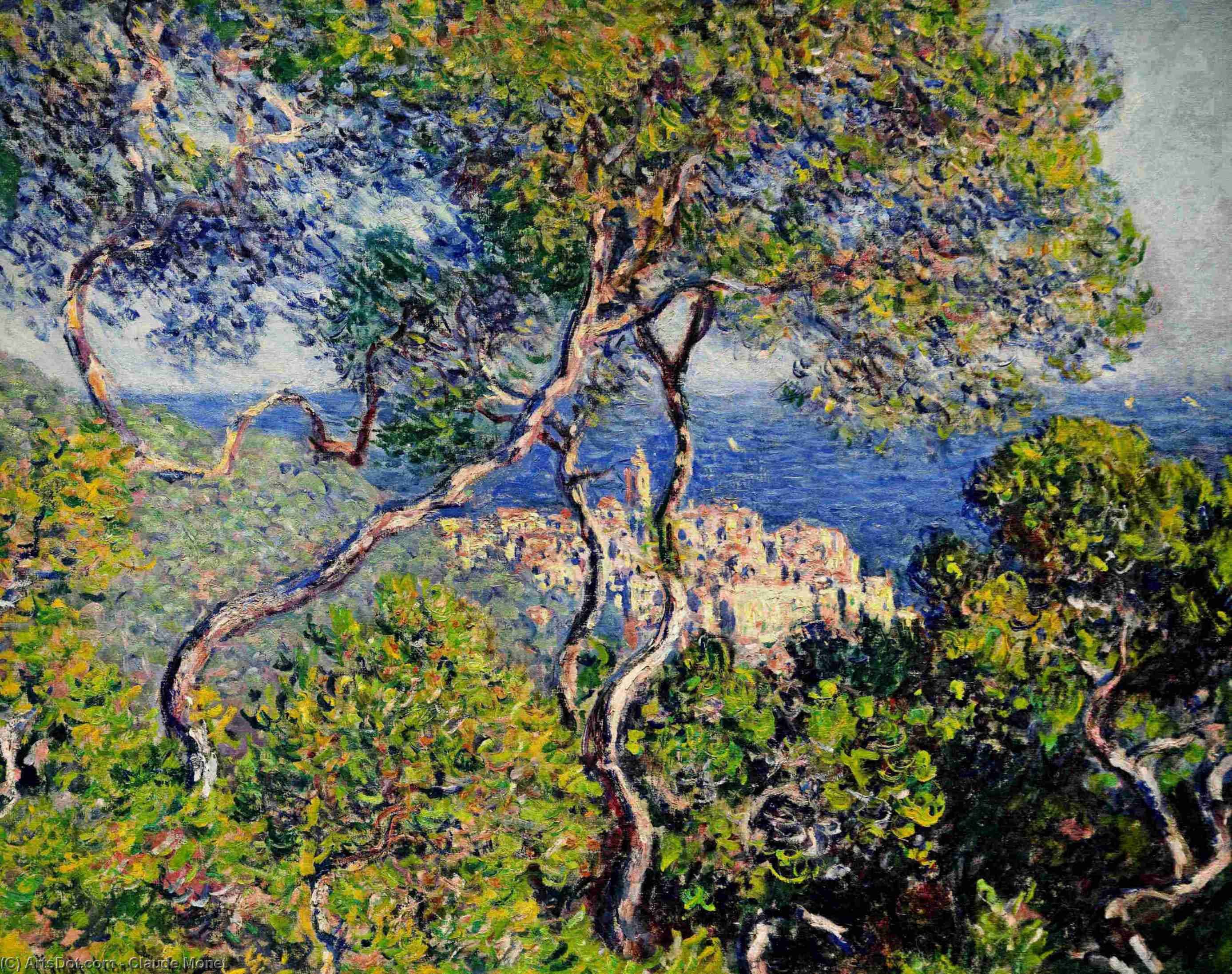 Wikioo.org - The Encyclopedia of Fine Arts - Painting, Artwork by Claude Monet - Bordighera