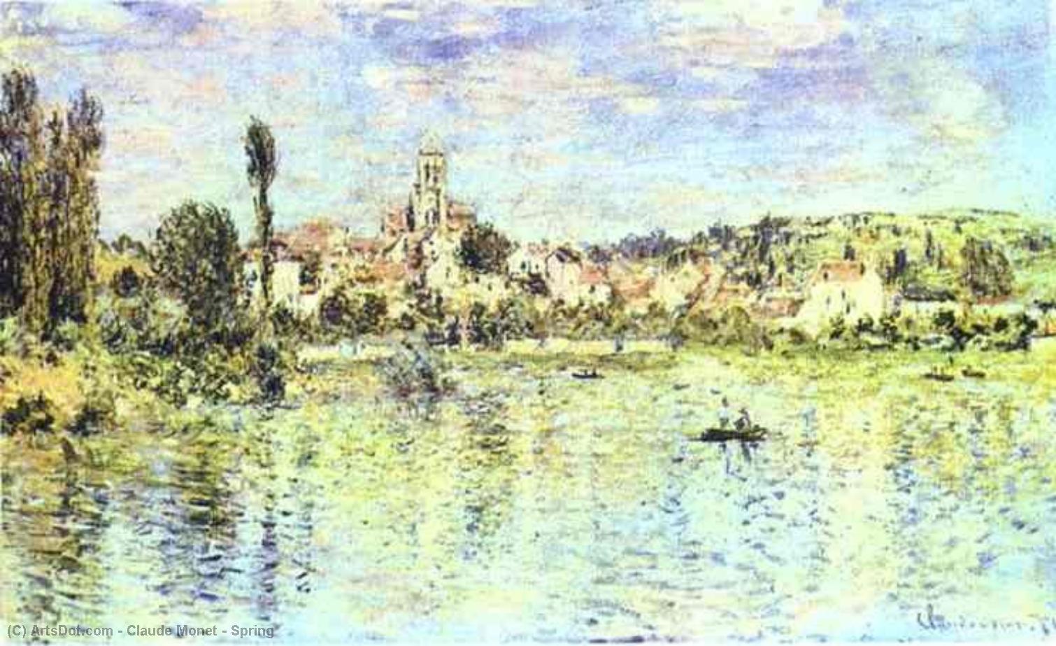 WikiOO.org - Encyclopedia of Fine Arts - Lukisan, Artwork Claude Monet - Spring
