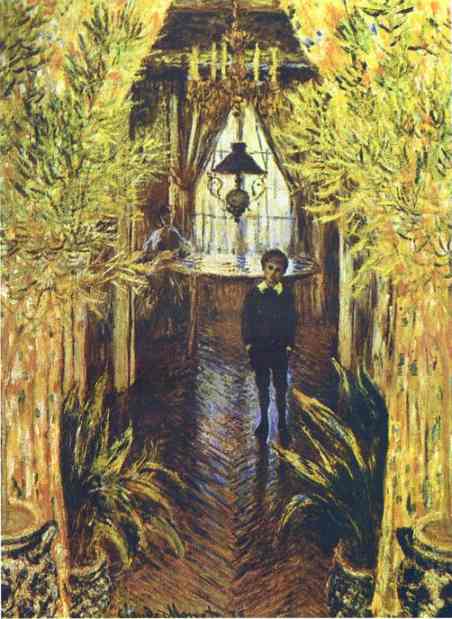 WikiOO.org - Encyclopedia of Fine Arts - Maalaus, taideteos Claude Monet - The Corner of the Room