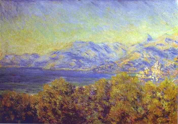 WikiOO.org - Encyclopedia of Fine Arts - Maľba, Artwork Claude Monet - Ventimiglia