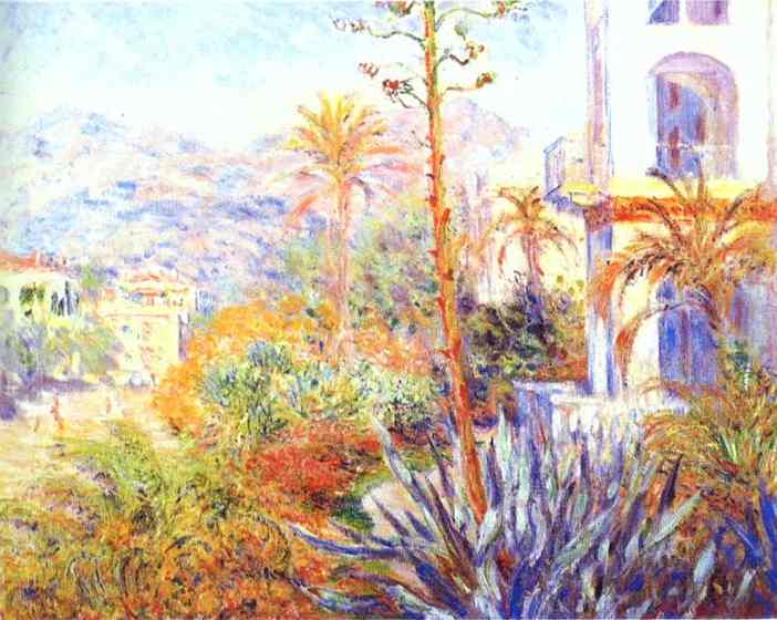 Wikioo.org - The Encyclopedia of Fine Arts - Painting, Artwork by Claude Monet - Villas in Bordighera