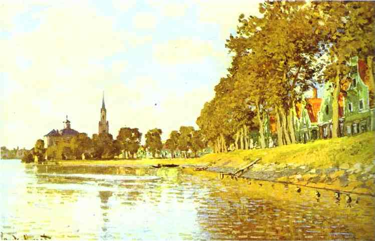 Wikioo.org - The Encyclopedia of Fine Arts - Painting, Artwork by Claude Monet - Zaandam