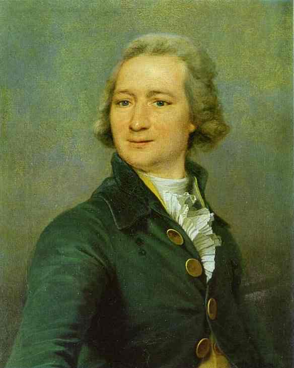 WikiOO.org - Encyclopedia of Fine Arts - Målning, konstverk Dmitry Grigoryevich Levitsky - Portrait of I. I. Dmitriyev