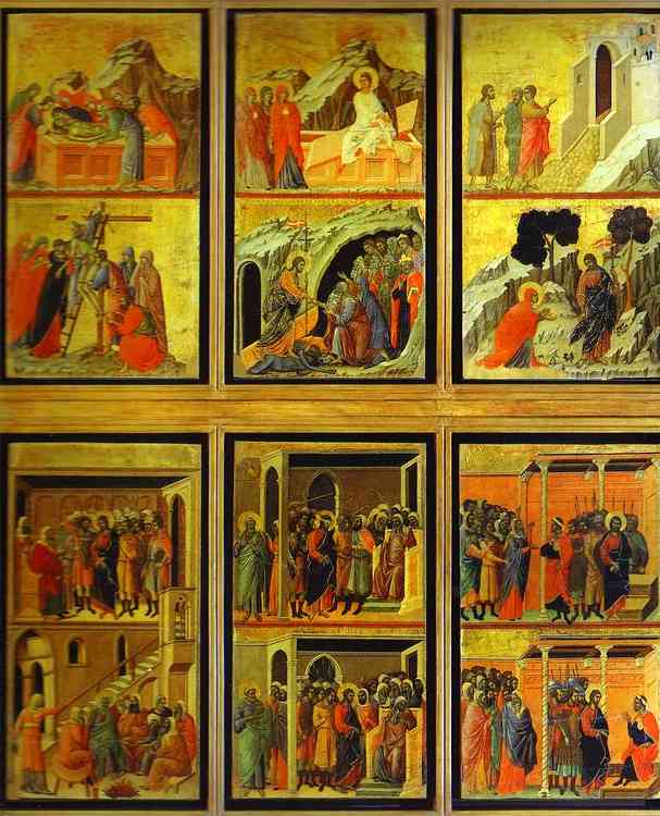 Wikioo.org - The Encyclopedia of Fine Arts - Painting, Artwork by Duccio Di Buoninsegna - Maest