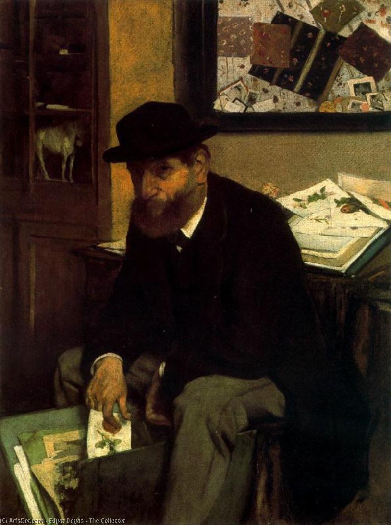 Wikioo.org - The Encyclopedia of Fine Arts - Painting, Artwork by Edgar Degas - The Collector