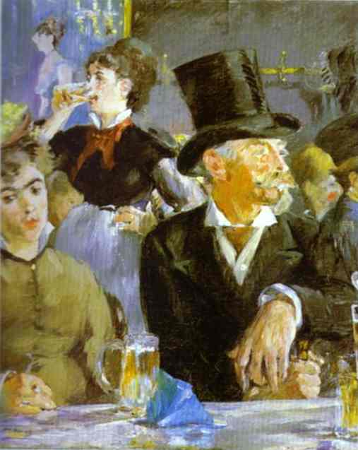 WikiOO.org - Encyclopedia of Fine Arts - Festés, Grafika Edouard Manet - Bock Drinkers
