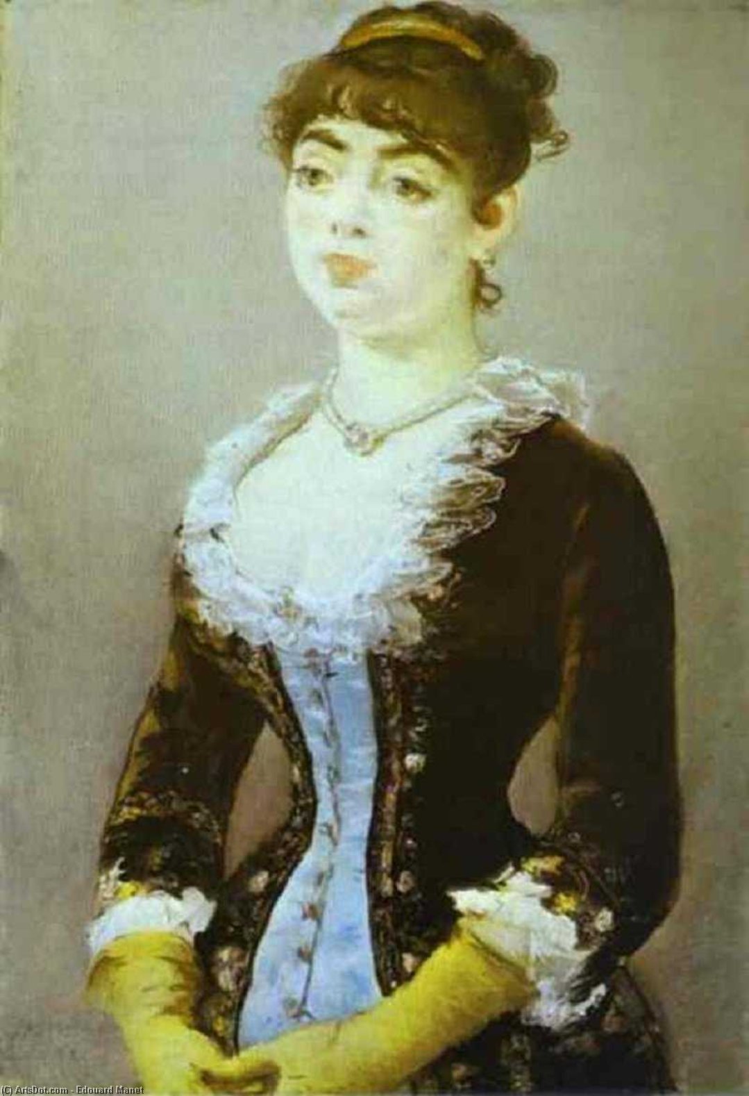 Wikioo.org - The Encyclopedia of Fine Arts - Painting, Artwork by Edouard Manet - Madame Michel-Levy