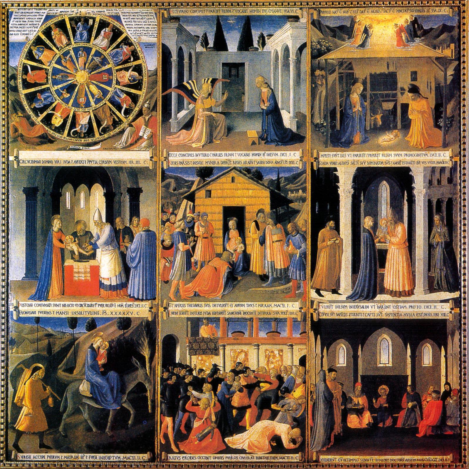 Wikioo.org - The Encyclopedia of Fine Arts - Painting, Artwork by Fra Angelico - Armadio degli Argenti