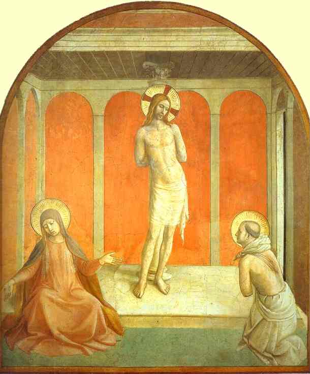 Wikioo.org - The Encyclopedia of Fine Arts - Painting, Artwork by Fra Angelico - Flagellation