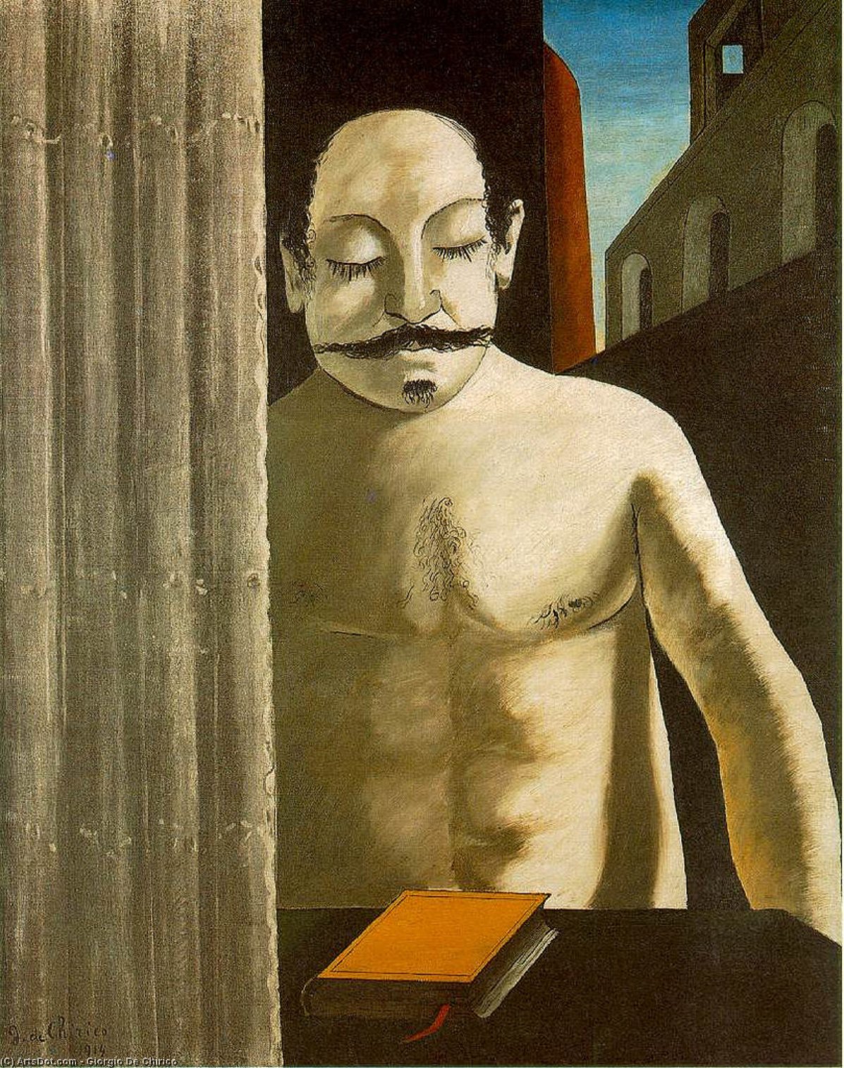 Wikioo.org - The Encyclopedia of Fine Arts - Painting, Artwork by Giorgio De Chirico - The Child's Brain