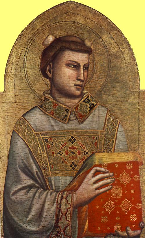 Wikioo.org - The Encyclopedia of Fine Arts - Painting, Artwork by Giotto Di Bondone - Saint Stephen
