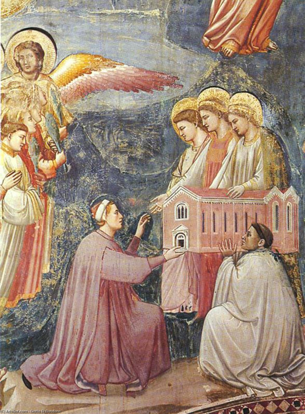 WikiOO.org - Enciclopedia of Fine Arts - Pictura, lucrări de artă Giotto Di Bondone - Scrovegni - Last Judgment (detail) [01]