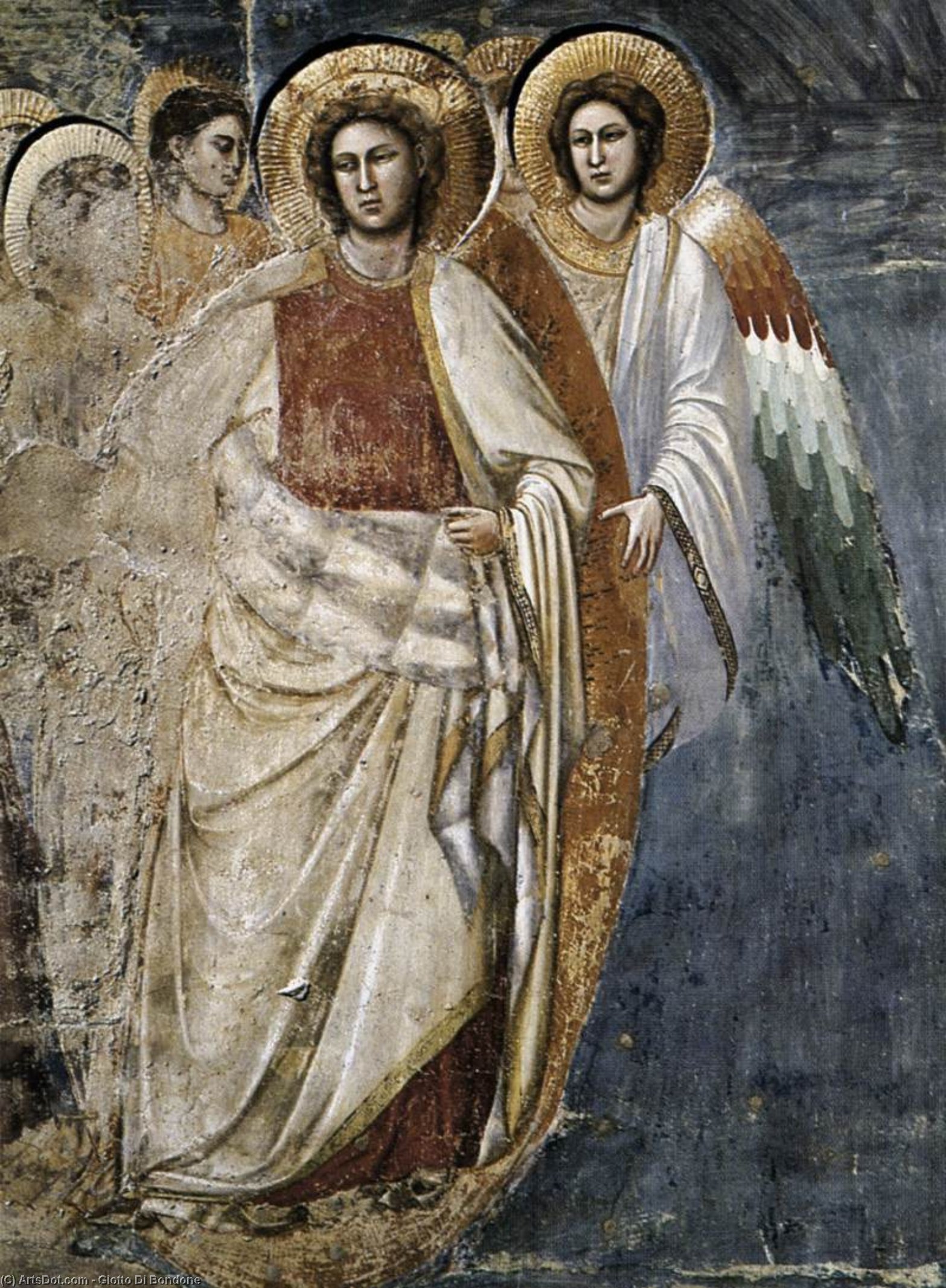 Wikioo.org – L'Enciclopedia delle Belle Arti - Pittura, Opere di Giotto Di Bondone - Scrovegni - giudizio finale ( particolare ) [ 02 ]