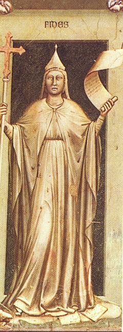 WikiOO.org - Encyclopedia of Fine Arts - Maalaus, taideteos Giotto Di Bondone - Scrovegni - [44] - Faith