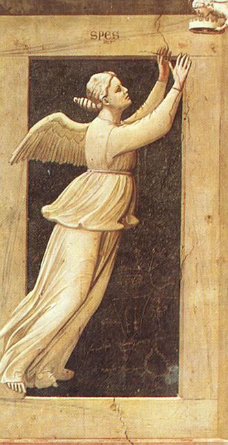 Wikioo.org - The Encyclopedia of Fine Arts - Painting, Artwork by Giotto Di Bondone - Scrovegni - [46] - Hope