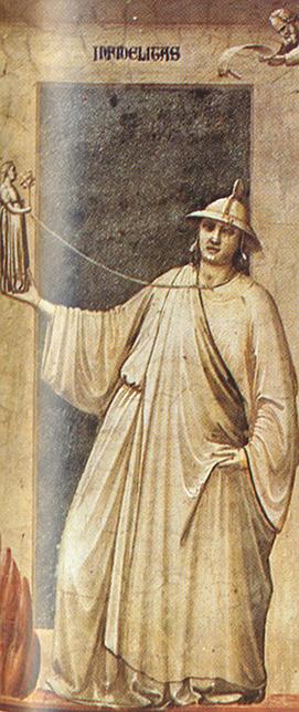WikiOO.org - Encyclopedia of Fine Arts - Maalaus, taideteos Giotto Di Bondone - Scrovegni - [49] - Infidelity