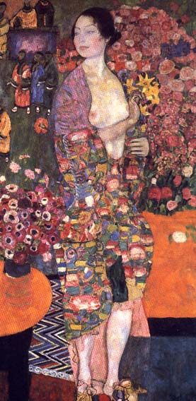 WikiOO.org - Encyclopedia of Fine Arts - Maleri, Artwork Gustav Klimt - Ballerina
