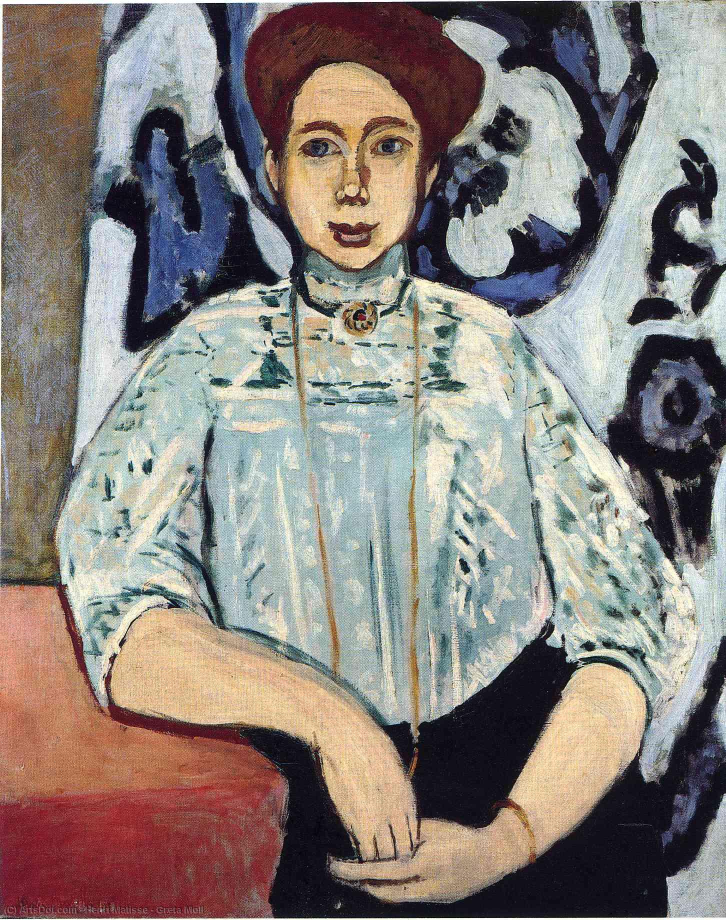 WikiOO.org - Enciklopedija dailės - Tapyba, meno kuriniai Henri Matisse - Greta Moll