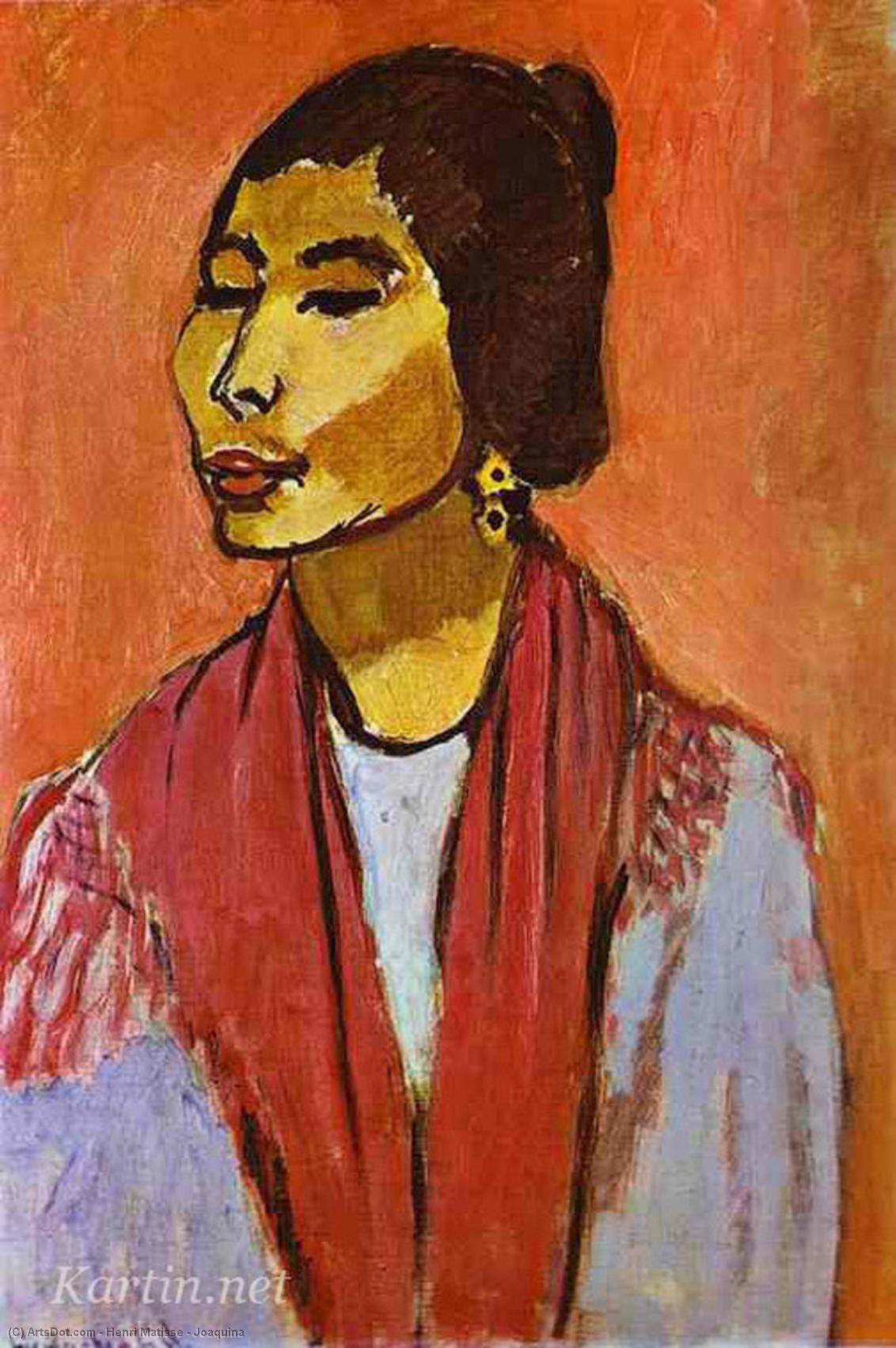 WikiOO.org - Encyclopedia of Fine Arts - Malba, Artwork Henri Matisse - Joaquina