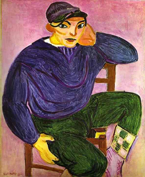 Wikioo.org - สารานุกรมวิจิตรศิลป์ - จิตรกรรม Henri Matisse - Marin II