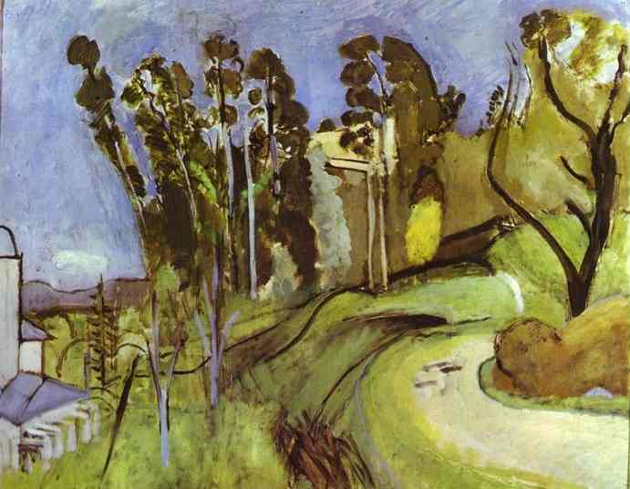 WikiOO.org - 백과 사전 - 회화, 삽화 Henri Matisse - Montalban, Landscape