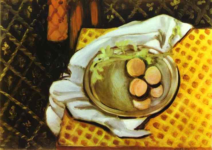 WikiOO.org - Εγκυκλοπαίδεια Καλών Τεχνών - Ζωγραφική, έργα τέχνης Henri Matisse - Peaches