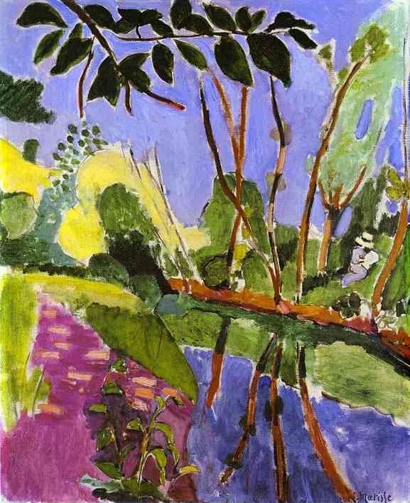Wikioo.org - Encyklopedia Sztuk Pięknych - Malarstwo, Grafika Henri Matisse - The Bank