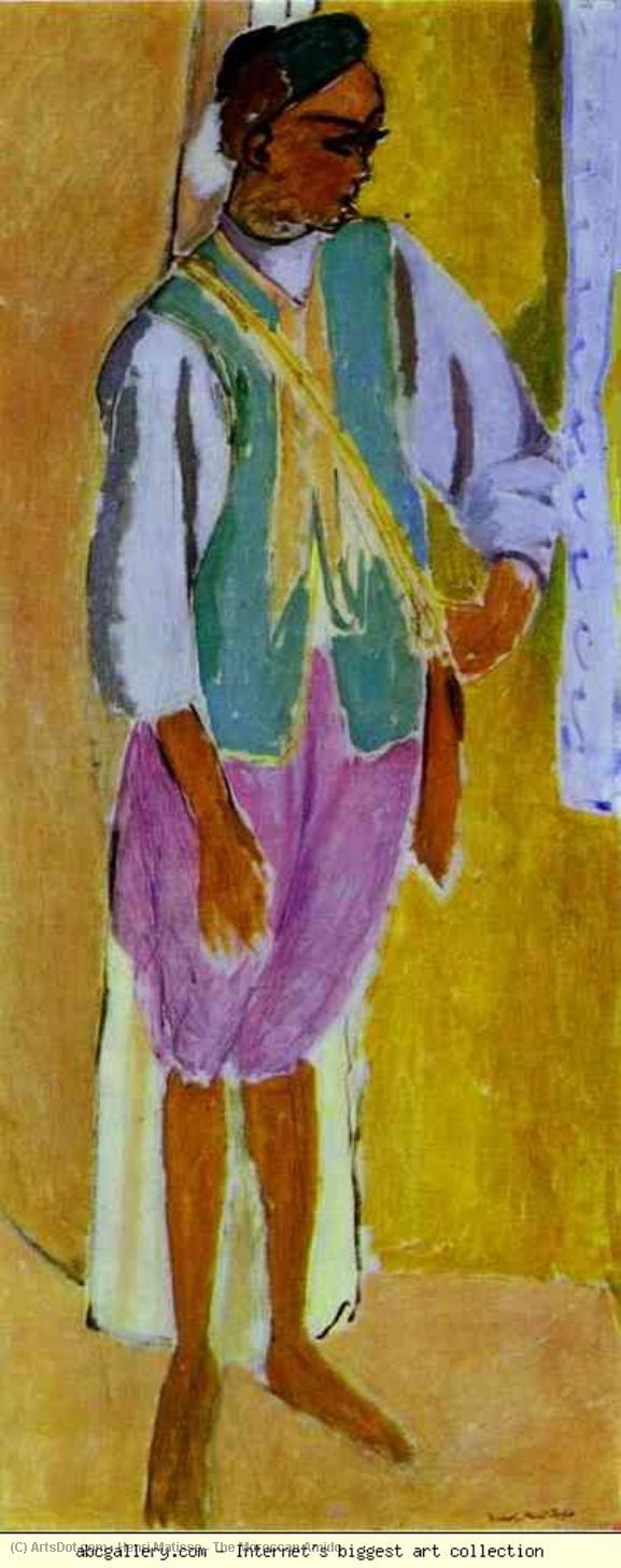 WikiOO.org - Encyclopedia of Fine Arts - Maľba, Artwork Henri Matisse - The Moroccan Amido
