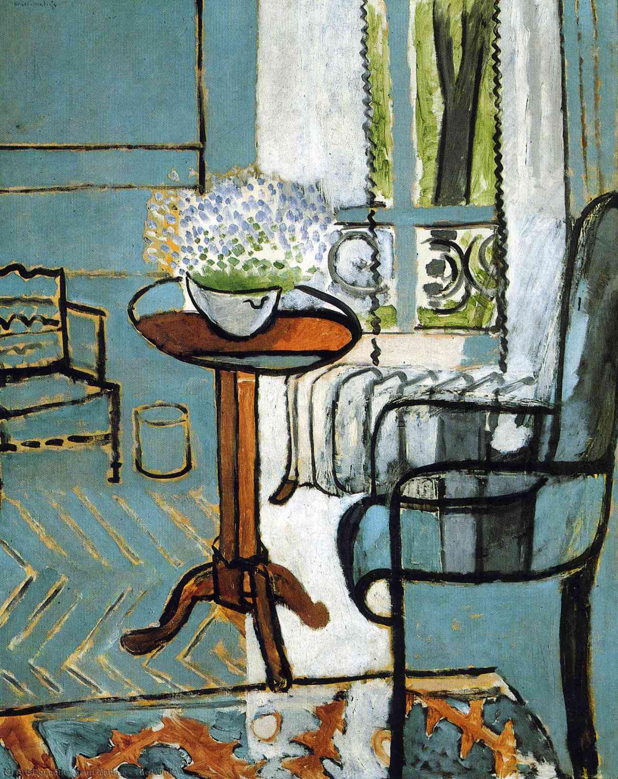 Wikioo.org - สารานุกรมวิจิตรศิลป์ - จิตรกรรม Henri Matisse - The Window
