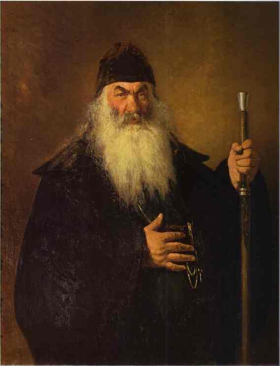 WikiOO.org - Güzel Sanatlar Ansiklopedisi - Resim, Resimler Ilya Yefimovich Repin - An Archdeacon